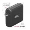 CLUB3D CAC-1912 Ceļojumu lādētājs 100W GaN, 2x USB-C + 2x USB-A, PD 3.0