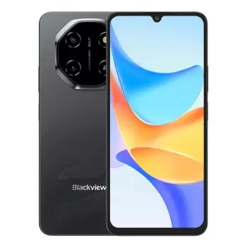 Viedtālrunis BLACKVIEW SHARK 6 — 6.88 collu (17.5 cm) 5G, Unisoc T8100, 8 GB RAM, 128 GB, 5000 mAh, Dual SIM, Melns
