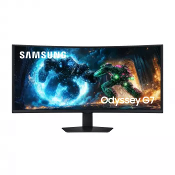 Samsung G75F monitors 101.6 cm (40 colli) 5120 x 2160 pikseļi WUHD LCD Melns