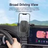 Auto stiprinājums telefonam Vention KCOB0 — automātiska fiksācija, piesūceknis, melns, 73 mm platums, 117.6 mm augstums