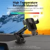 Auto stiprinājums telefonam Vention KCOB0 — automātiska fiksācija, piesūceknis, melns, 73 mm platums, 117.6 mm augstums