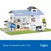 IP novērošanas kamera TP-Link Tapo C660 KIT — 8 MP 3840×2160, 4 mm objektīvs, 20 kadri/s, Wi‑Fi un Ethernet, āra IP65, IR nakts redzamība 12 m