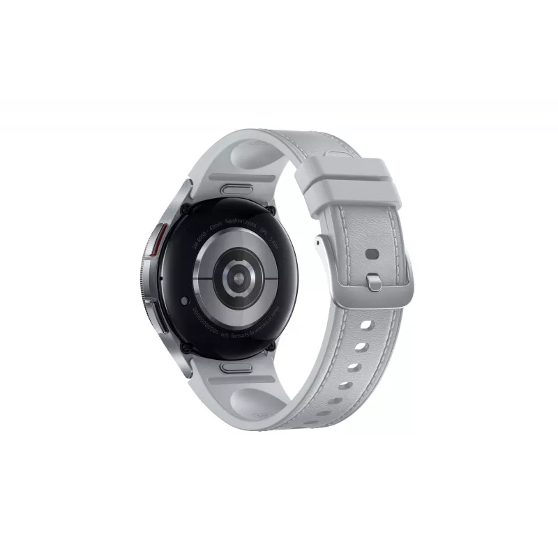 Samsung Galaxy Watch6 Classic 43 mm Digitālais skārienekrāns Sudrabs