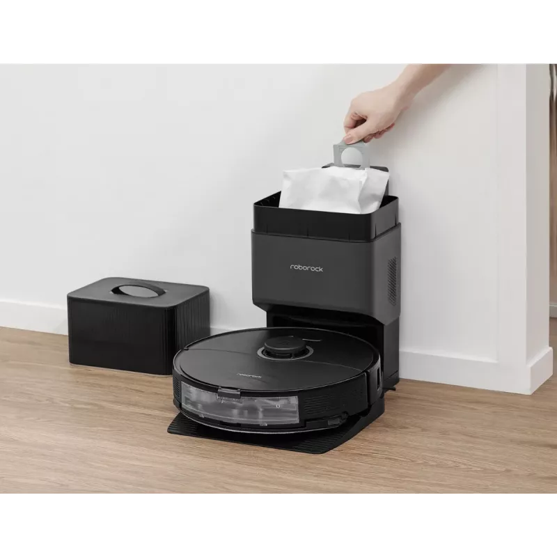 Roborock S8+ 0.35 L Melns