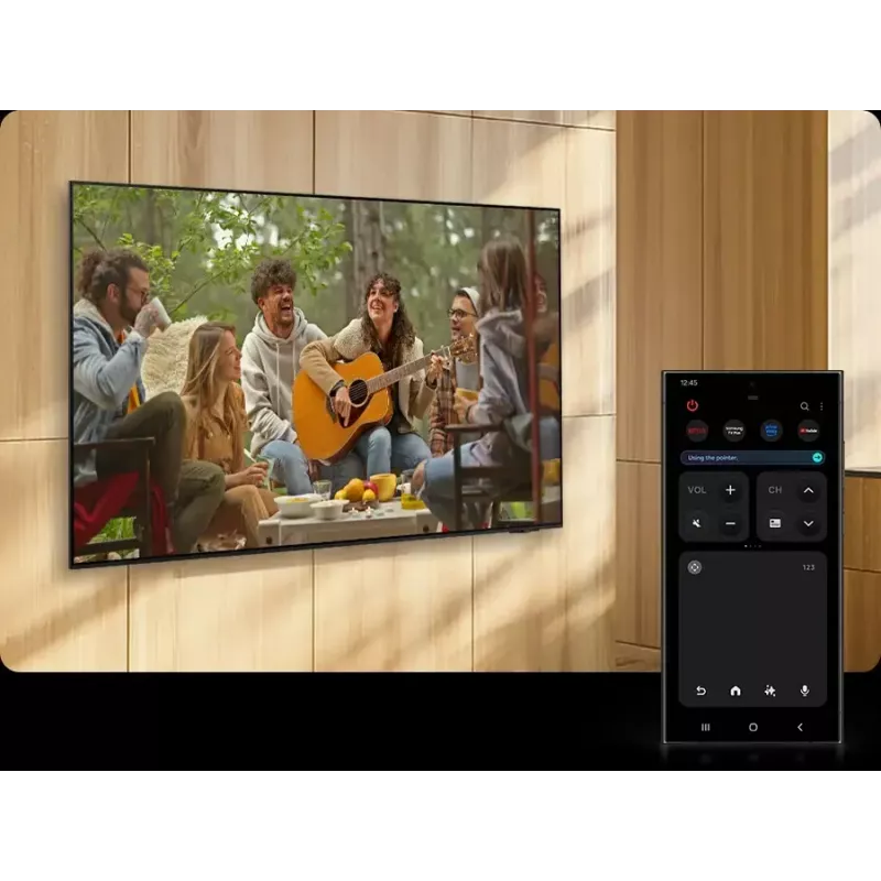 Televizors Samsung 65 collu Neo QLED QN85F 4K UHD — 163 cm, Neo QLED, 3840×2160, Tizen, Sudraba