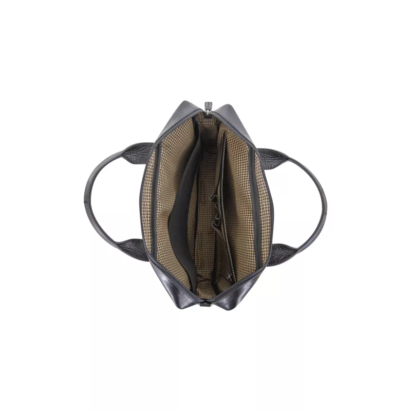 dbramante1928 Amalienborg BG15GTBL1489 pleca soma portatīvajam datoram, 15 collu (38,1 cm), 2. paaudze, āda, melna