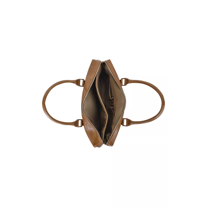 dbramante1928 Rosenborg 16 inch diplomāts - Tan N.E.