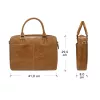 dbramante1928 Rosenborg 16 inch diplomāts - Tan N.E.