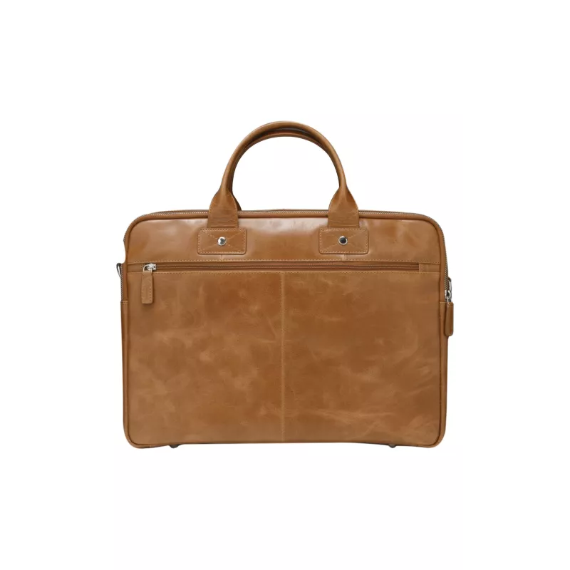 dbramante1928 Kronborg 16 inch portfelis Tan N.E.