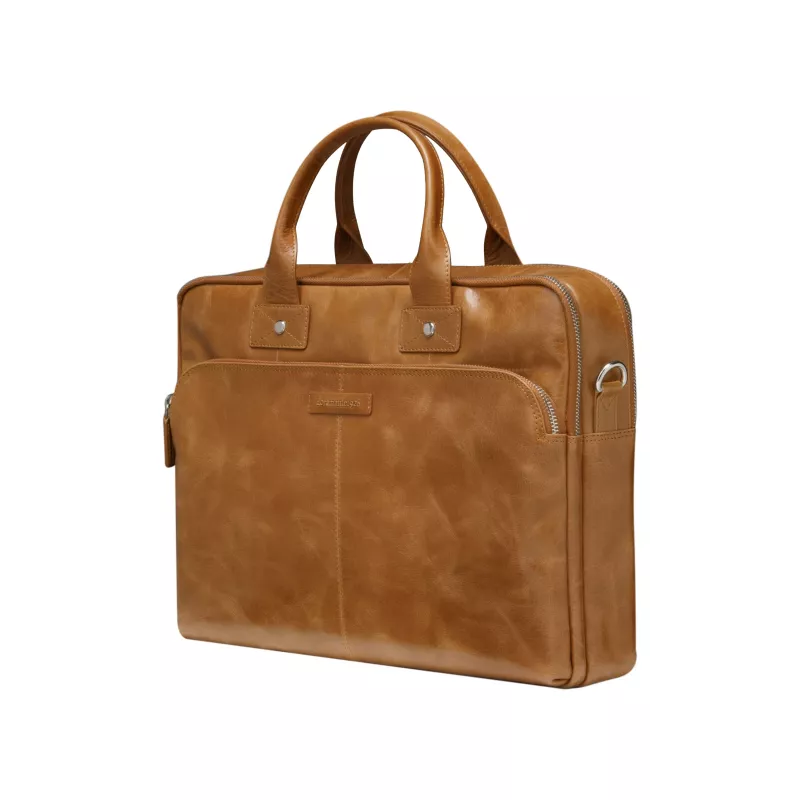 dbramante1928 Kronborg 16 inch portfelis Tan N.E.