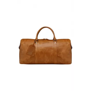 dbramante1928 Kastrup 2 Weekender Bag - Brūna, Unisex, Rokassoma, Rāvējslēdzējs, Priekšējā kabata, Indija, Brūna
