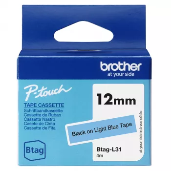 Lentīšu lente Brother BTAG-L31 1,2 cm 4 m