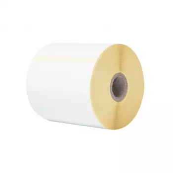 Brother BDE-1J152102-102 baltas pašlīmējošas etiķetes, 102x152 mm, 350 gab./rullī