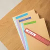 Lentīšu kasete Brother BTAG-L33 zils teksts uz gaiši zila fona 1,2 cm 4 m