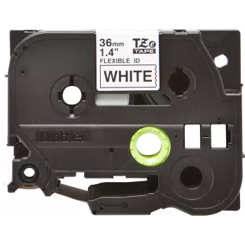 Brother TZE-FX261 līmlente etiķetēm Melns uz balta