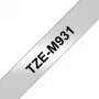 Brother TZe-M931 lentes kasetne melns uz sudraba