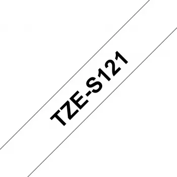 Brother TZE-S121 lentes kasetne, 9 mm, 8 m, īpaši stipra līme