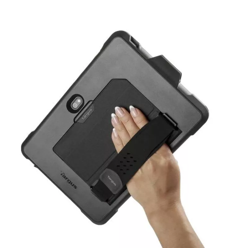 Targus Field-Ready THD501GLZ izturīgs aizmugures vāks Samsung Galaxy Tab Active Pro planšetei, TPU, MIL-STD-810G, melns