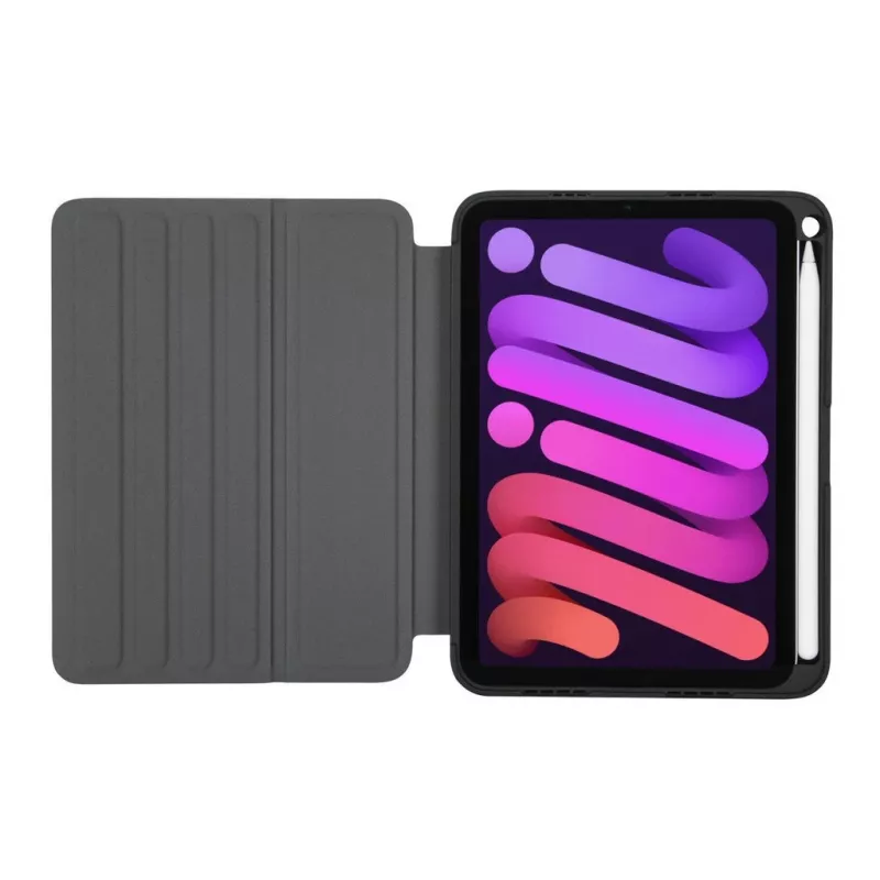 Targus Click-In THZ912GL pāršļaucams apvalks Apple iPad mini (6. paaudzes) planšetei, 8,3 collas (21,1 cm), melns