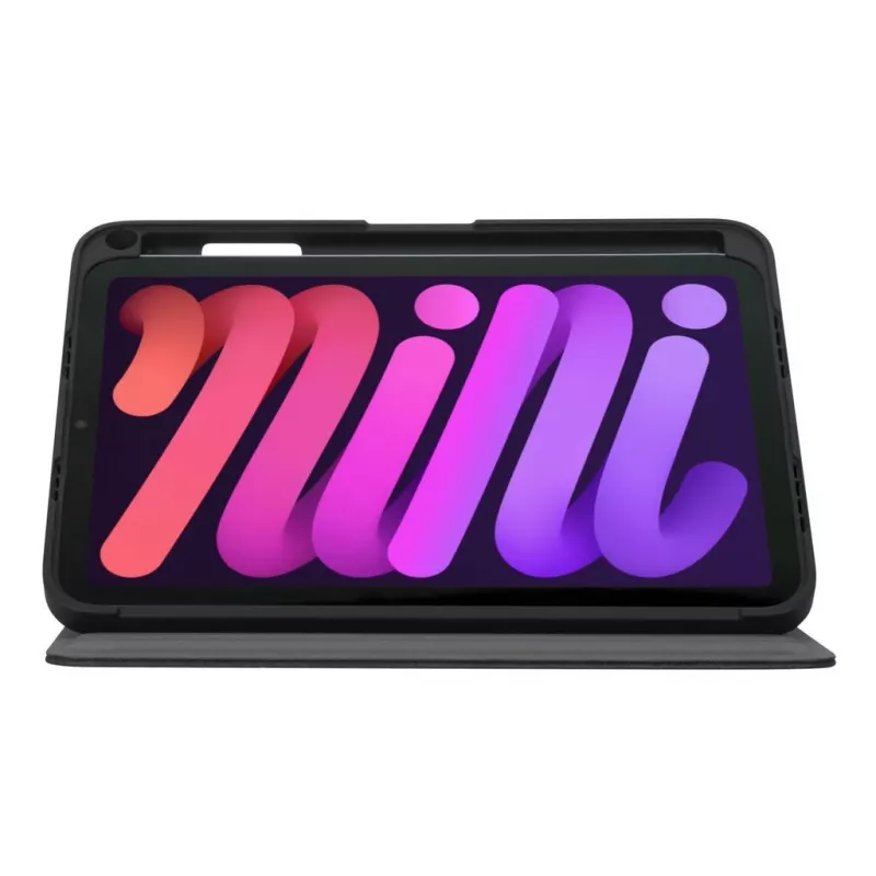 Targus Click-In THZ912GL pāršļaucams apvalks Apple iPad mini (6. paaudzes) planšetei, 8,3 collas (21,1 cm), melns