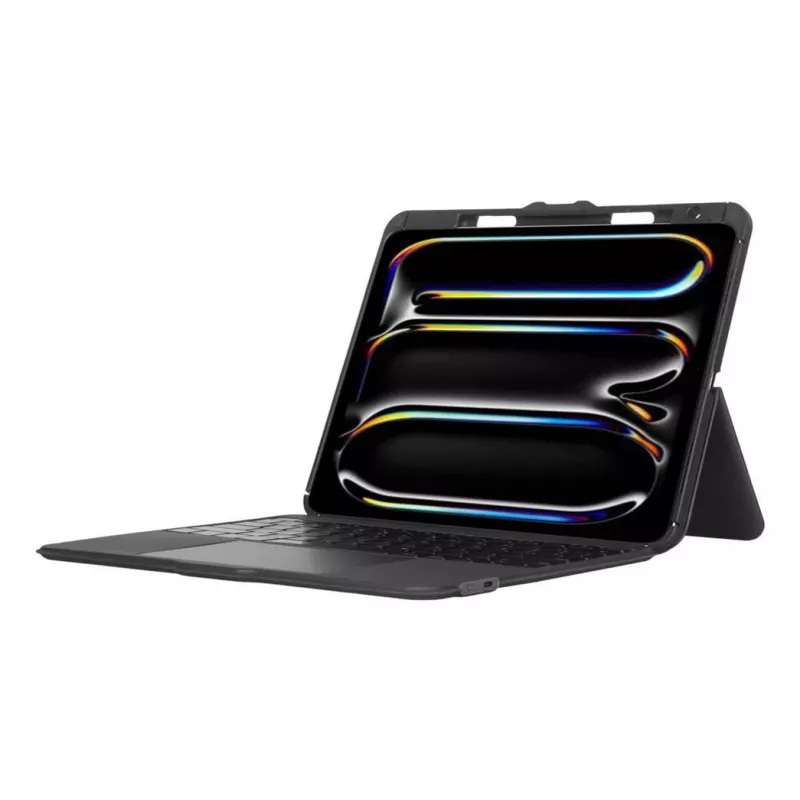 Klaviatūras maciņš TARGUS VersaVu THZ989NO iPad Pro 13 collu — Bluetooth, rotējama noņemama klaviatūra, aizsargmaciņš