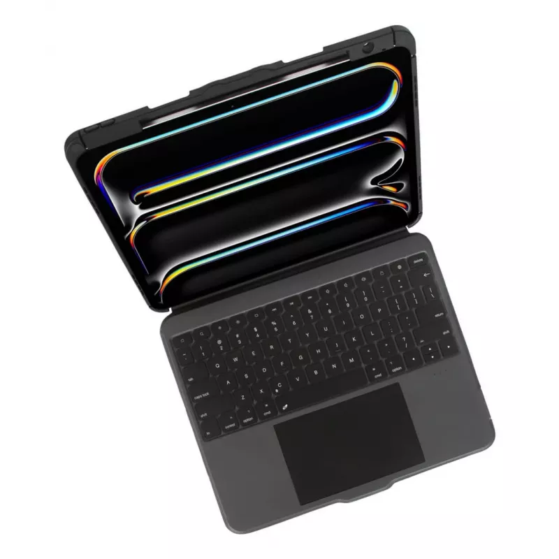 Klaviatūras maciņš TARGUS VersaVu THZ989NO iPad Pro 13 collu — Bluetooth, rotējama noņemama klaviatūra, aizsargmaciņš