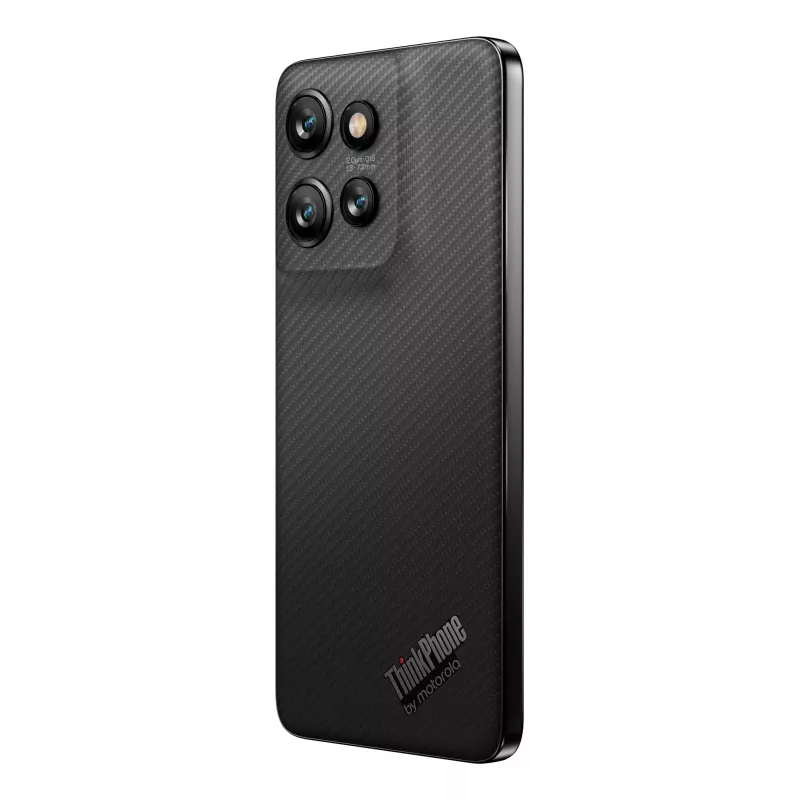 Motorola ThinkPhone25 16,1 cm (6,36 collu) Dual SIM Android 14 5G USB Type-C 8 GB 256 GB 4310 mAh Melns