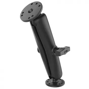 Divu lodīšu stiprinājums ar divām apaļām pamatnēm RAM Mounts RAM-101U-D