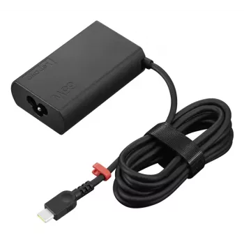 Lādētājs Lenovo 65W Slim GaN USB-C klēpjdatoriem un ierīcēm, modelis 4X21R04793