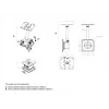 Multibrackets M projektora stiprinājums Pro HD, 40 kg, balts