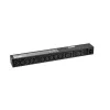 APC RACK PDU BASIC 1U 16A 230V strāvas sadalītājs (PDU) 12 AC kontaktligzdas 0U/1U Melns