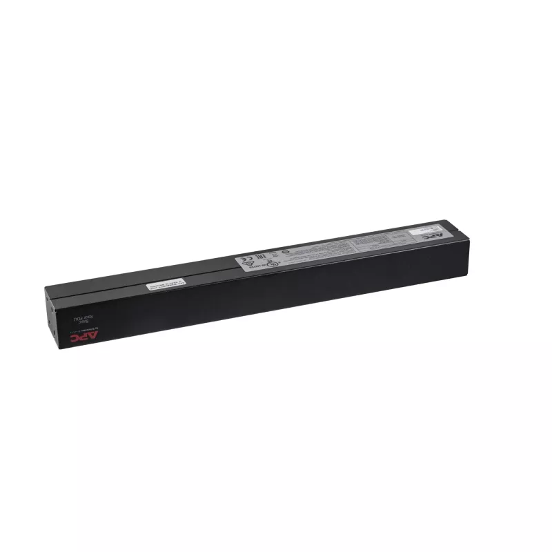 APC RACK PDU BASIC 1U 16A 230V strāvas sadalītājs (PDU) 12 AC kontaktligzdas 0U/1U Melns