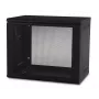 APC NetShelter WX AR109, 9U, 19 collu sadales skapis, sienas montāža, neizjaukts, 400 mm dziļš