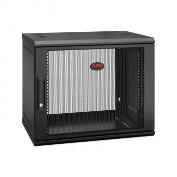 APC NetShelter WX AR109SH4 - 9U, 19 collu sienas skapis, 400 mm dziļš, salikts