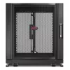 APC NetShelter SX, servera statīva korpuss, 12U, melns, 658H x 600W x 900D mm