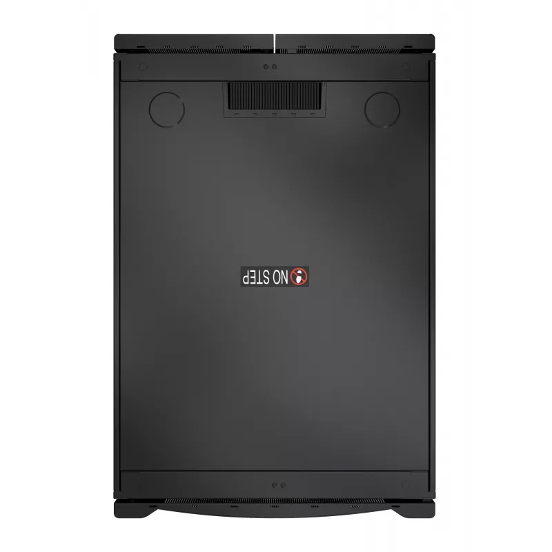 APC NetShelter SX, servera statīva korpuss, 12U, melns, 658H x 600W x 900D mm