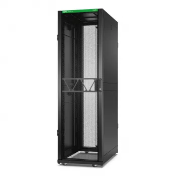 APC NetShelter SX Gen2 AR3100B2 - 42U skapis, 1991x600x1070 mm, ar sānu paneļiem, melns