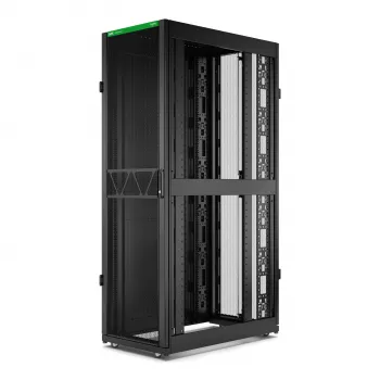 APC NetShelter SX Gen2 AR3100B2 - 42U skapis, 1991x600x1070 mm, ar sānu paneļiem, melns