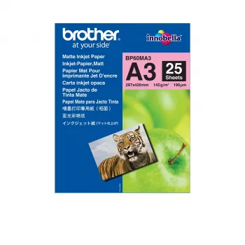 Brother BP60MA3 A3 matēts papīrs 25 loksnes 145 g/m²