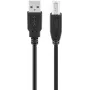 USB 2.0 Hi-Speed kabelis Goobay 93598 5m melns