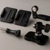 GoPro kameras stiprinājums ķiverei priekšpusē un sānā AHFSM-001