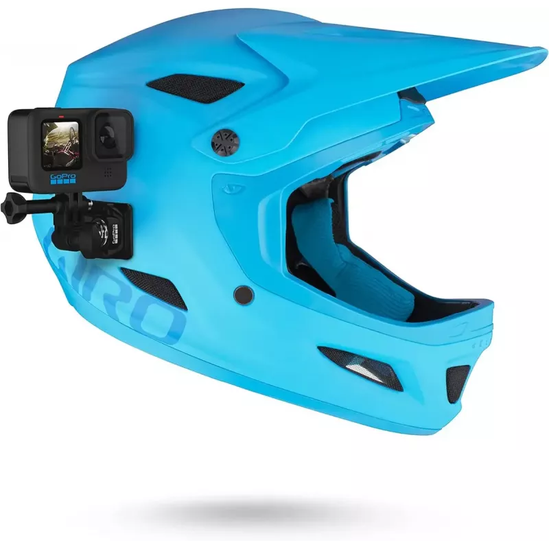 GoPro kameras stiprinājums ķiverei priekšpusē un sānā AHFSM-001