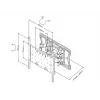 Piestiprināšanas kronšteins Multibrackets M VESA Super Slim Tilt & Turn