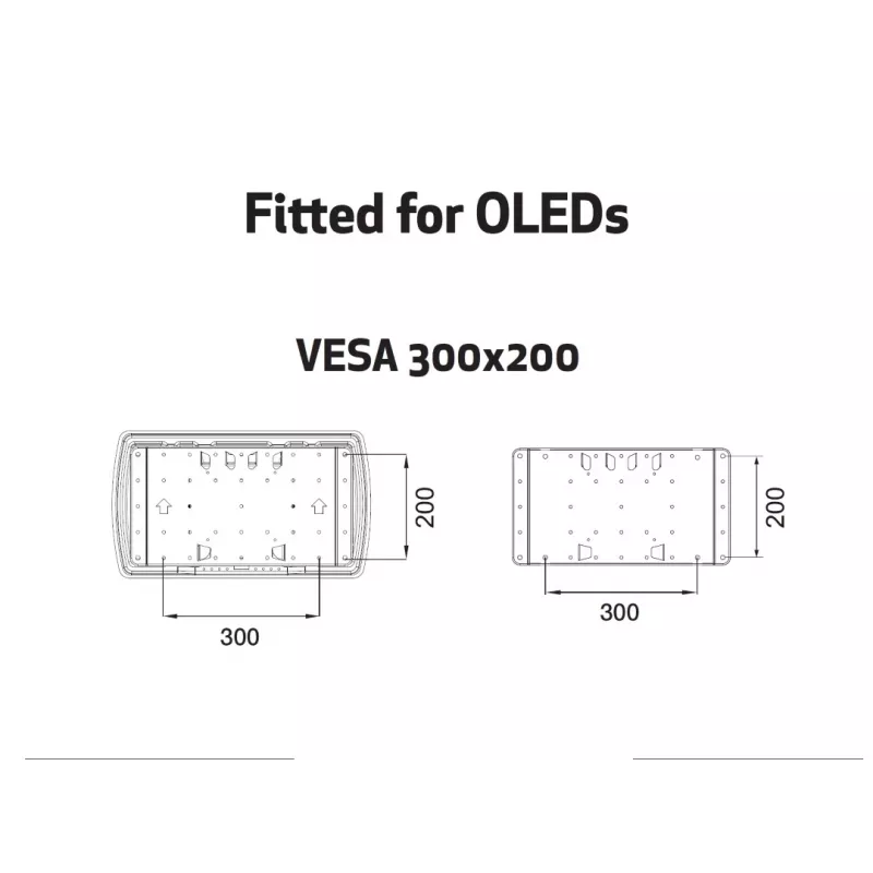 Piestiprināšanas kronšteins Multibrackets M VESA Super Slim Tilt & Turn