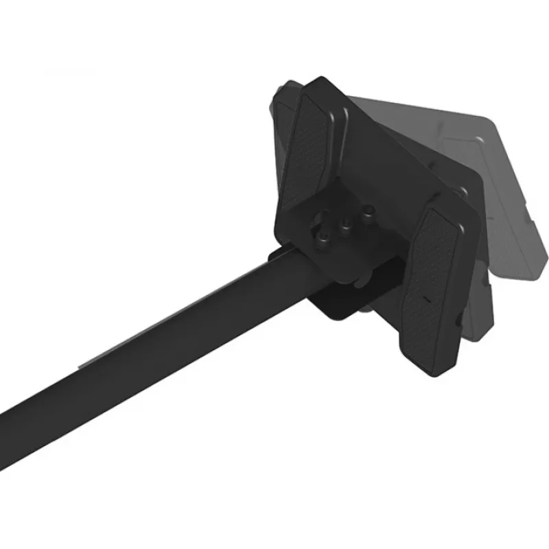 Multibrackets M Public Ceilingmount Medium Single griestu stiprinājums, 81,3–116,8 cm (32–46 collas), maks. 70 kg, VESA no 100x100 līdz 400x400, slīpums no -5 līdz +15°, melns