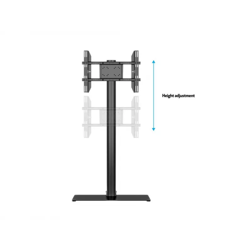 Multibrackets M 180 Single Black grīdas statīvs displejam ar pamatni