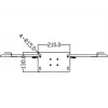 Multibrackets M 180 Single Black grīdas statīvs displejam ar pamatni