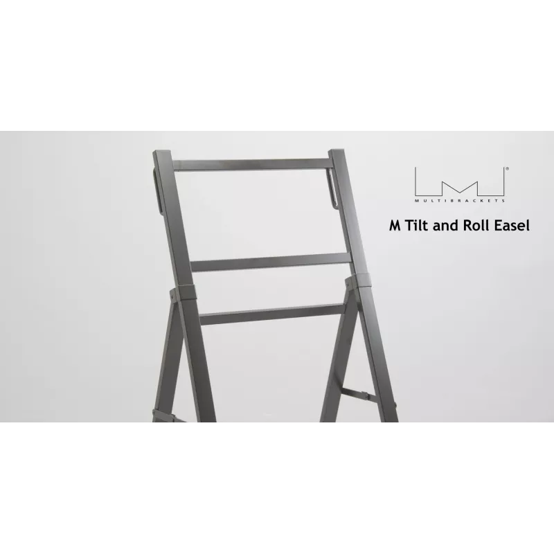 Multibrackets M Tilt and Roll Easel mobilais grīdas statīvs melns, max 50 kg
