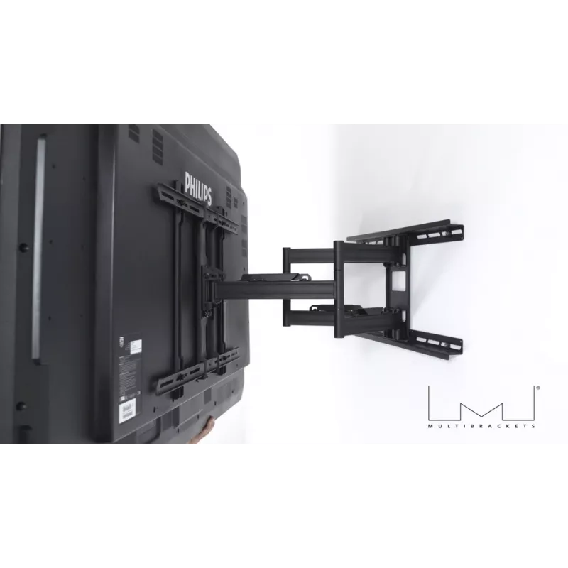 Piestiprināšanas kronšteins Multibrackets M Universal Flexarm Pro 60 kg Smagās slodzes Melns