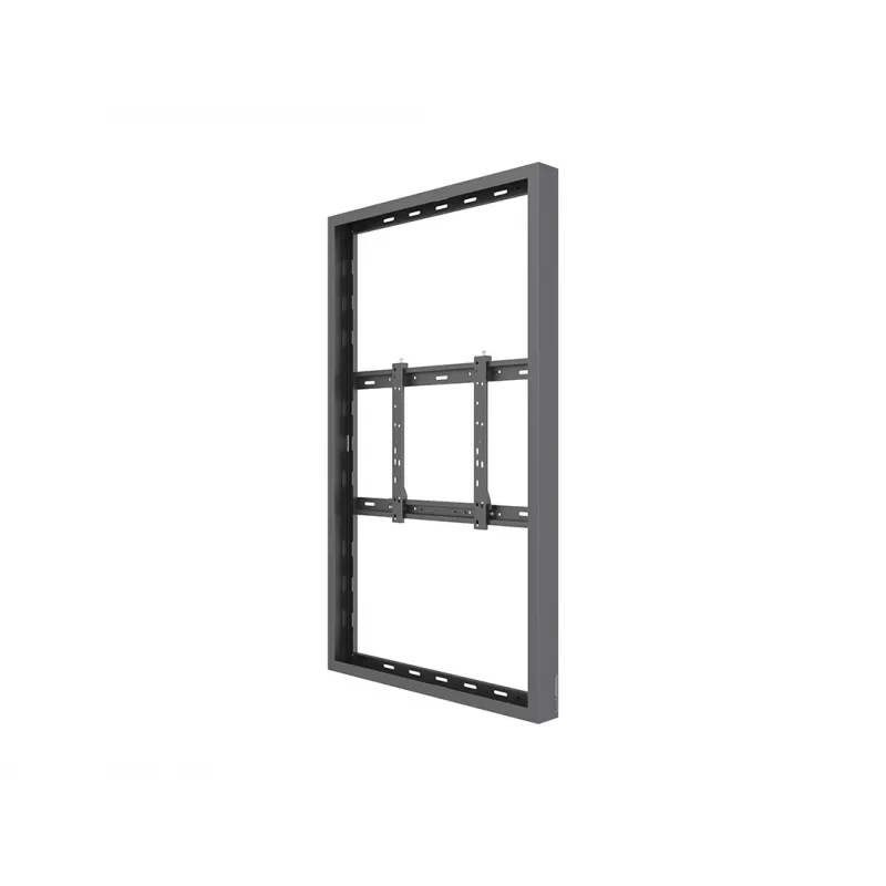 Multibrackets M Pro Series korpuss 55 collu sienas melns tērauds ainava/portrets